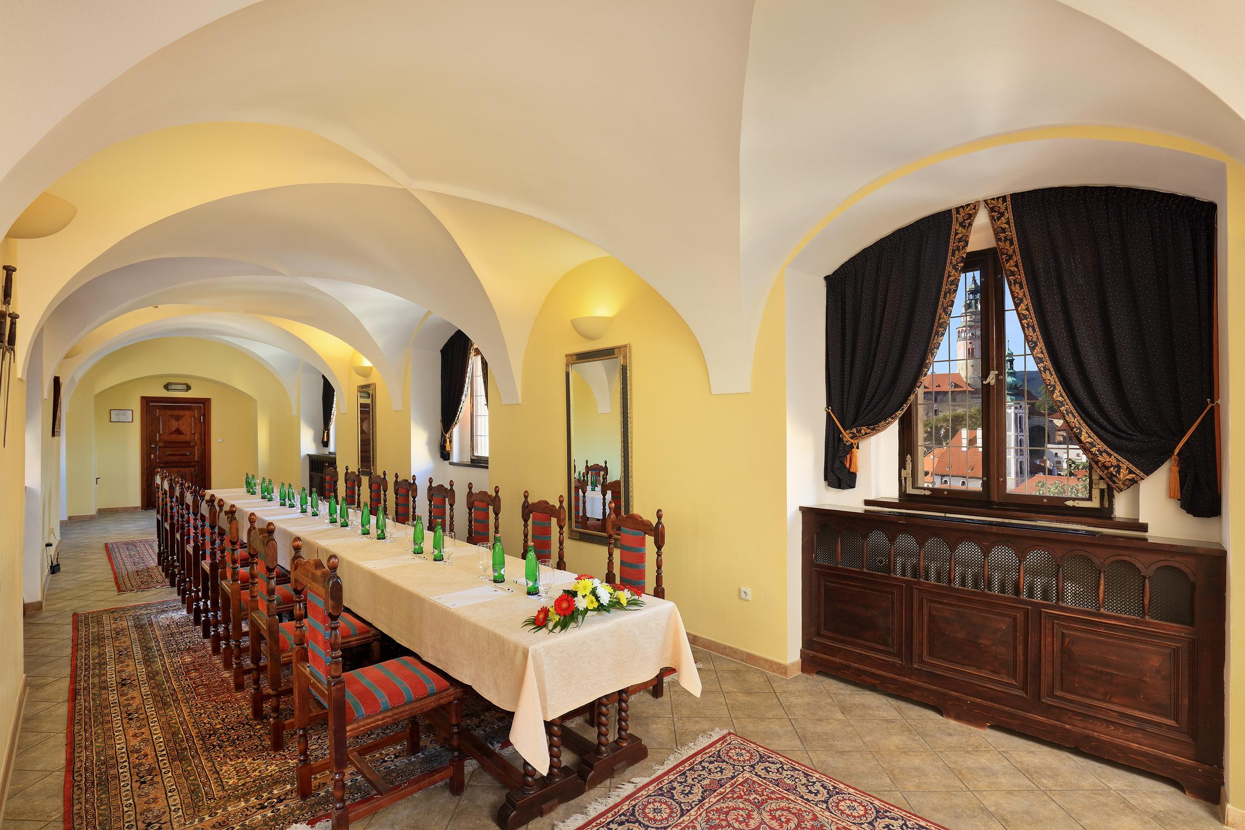 Hotel Ruze Cesky Krumlov Exterior foto The interior of the castle