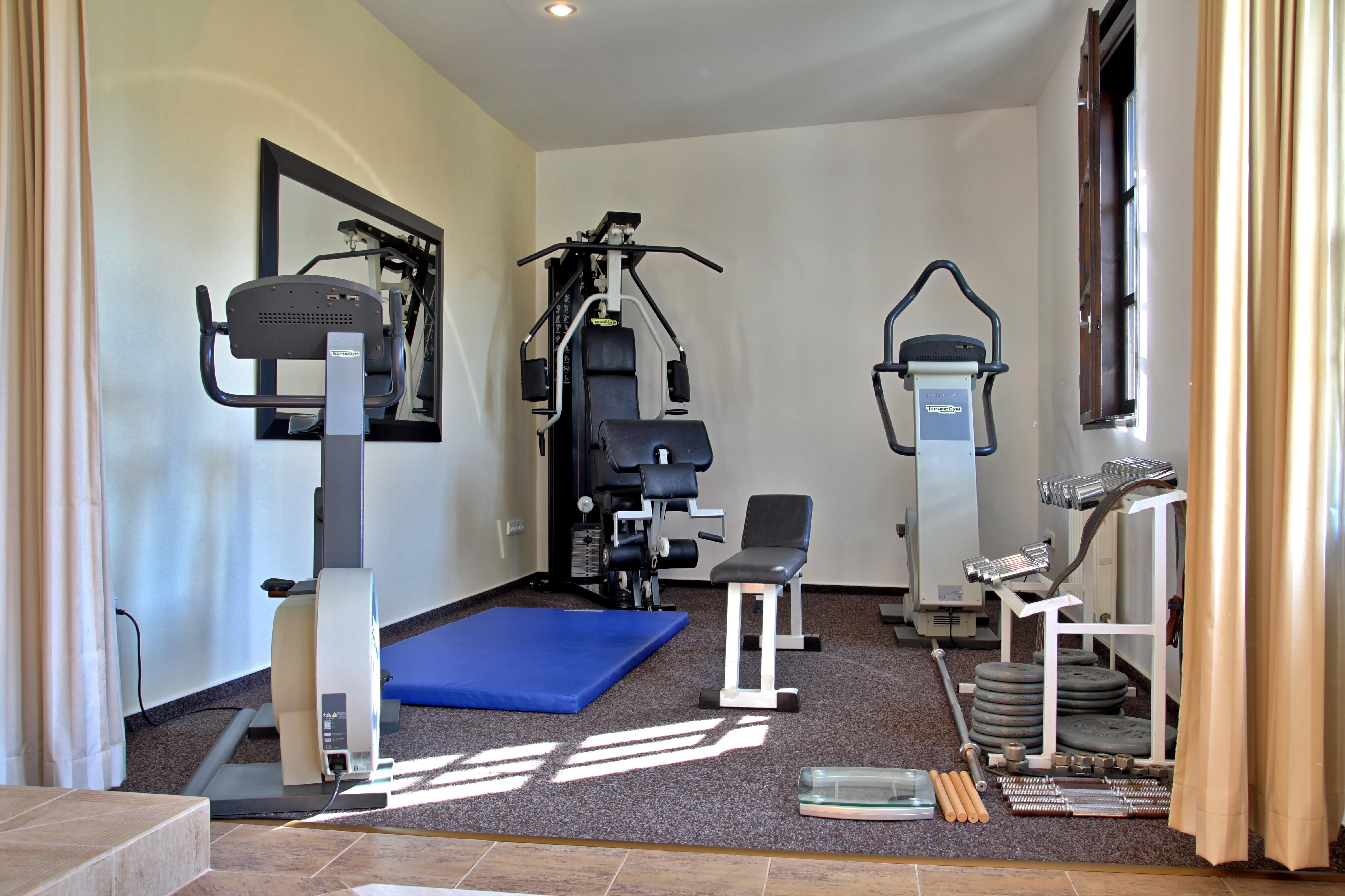Hotel Ruze Cesky Krumlov Exterior foto A home gym