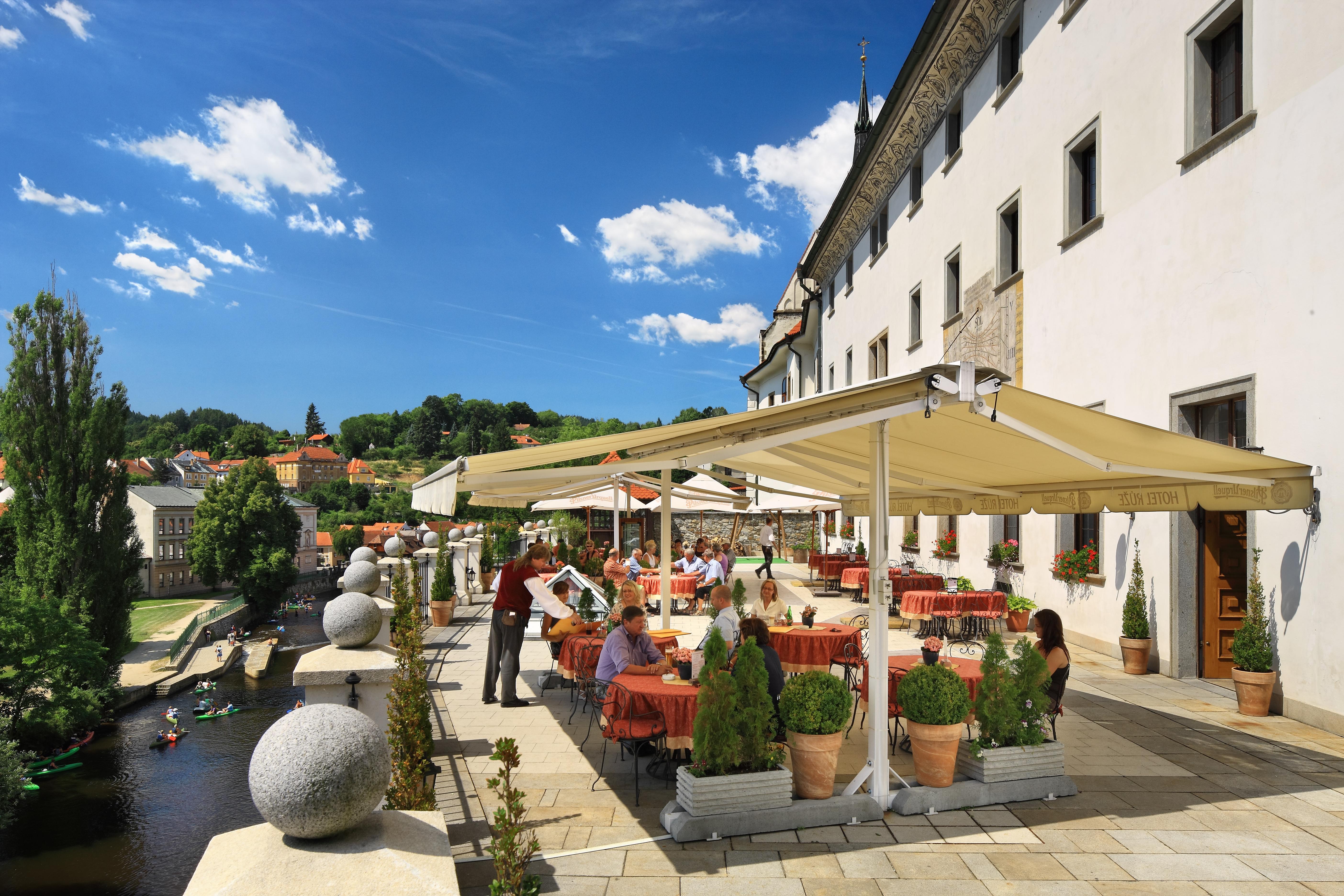 Hotel Ruze Cesky Krumlov Exterior foto The restaurant