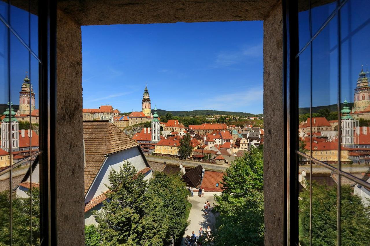 Hotel Ruze Cesky Krumlov Exterior foto View of the old town